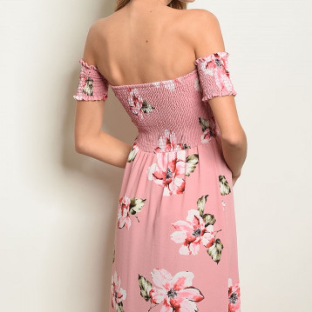 LAST 2! MAUVE FLORAL MAXI - Picture 5 of 8